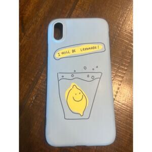 I Will Be Lemonade ! Logo Print  IPhone XS Case